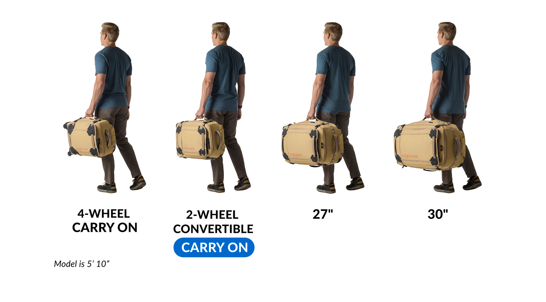 Gear Warrior XE 2-Wheel 21.75/40L Convertible Carry-On Luggage - Image 15