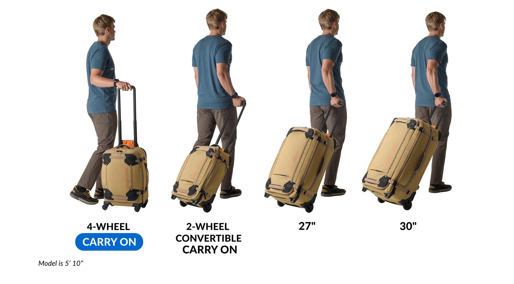 Gear Warrior XE 4-Wheel 21.75/40L Carry-On Luggage - Image 9